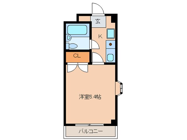 メゾンドマスミの物件間取画像